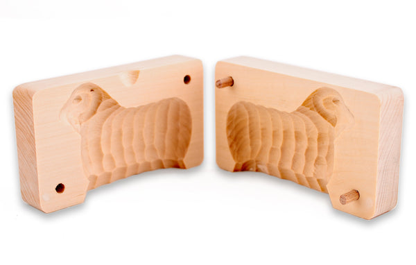 Wood Butter Mold Lamb, Sheep - Main Image