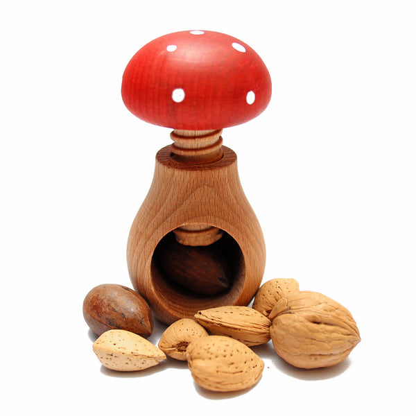 FACTORY SECOND Mushroom Nut Cracker