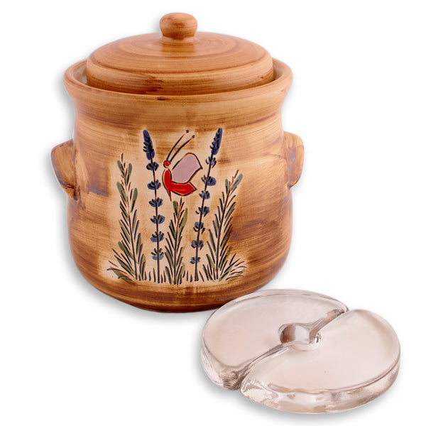 Artisan Fermenting Crock - Lavender 2.5L or 5L