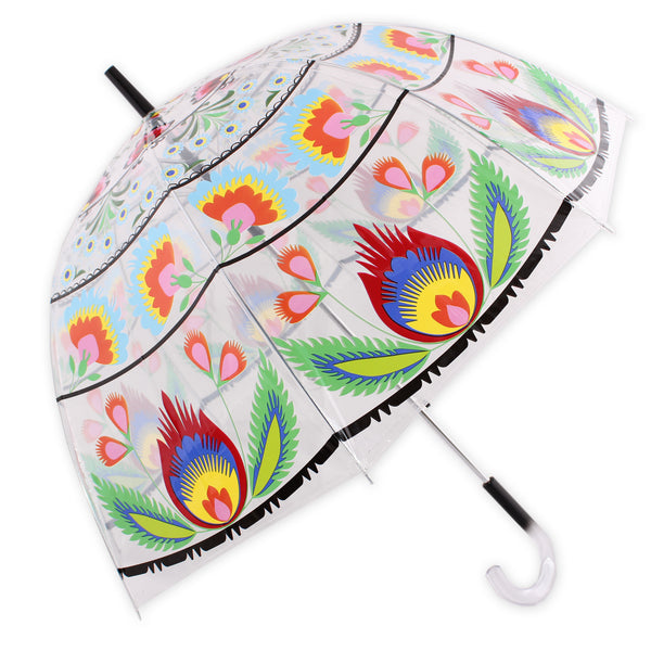 Lowicz Folk Art Umbrella - Bubble